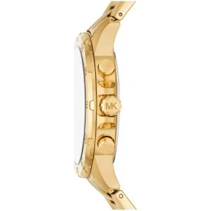 Michael Kors Men’s Quartz Gold Stainless Steel Black Dial 43mm Watch MK9108 - Image 3