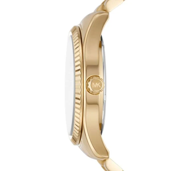 Michael Kors Men’s Quartz Gold Stainless Steel Gold Dial 45mm Watch MK8947 - Image 2