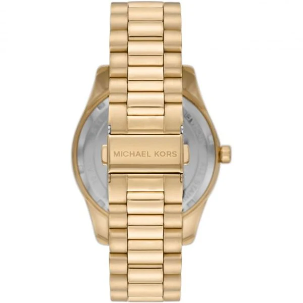 Michael Kors Men’s Quartz Gold Stainless Steel Gold Dial 45mm Watch MK8947 - Image 3
