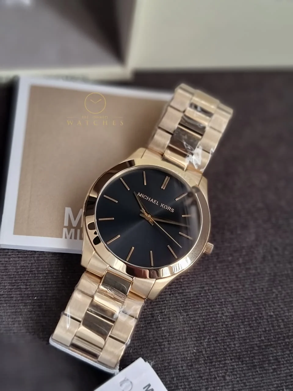 Michael Kors Men’s Quartz Stainless Steel Black Dial 44mm Watch MK8621 - Image 2