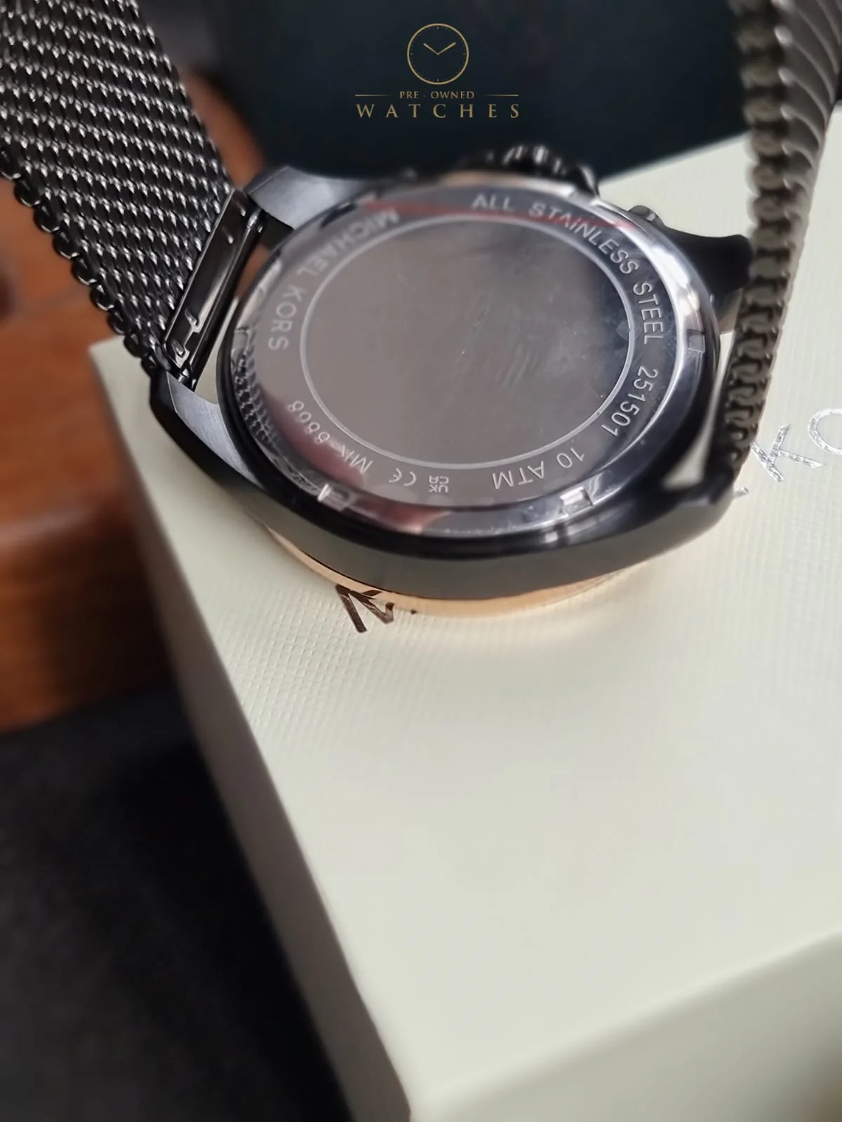 Michael Kors Men's Brecken Quartz Watch with Stainless Steel Strap MK8868 - Image 3