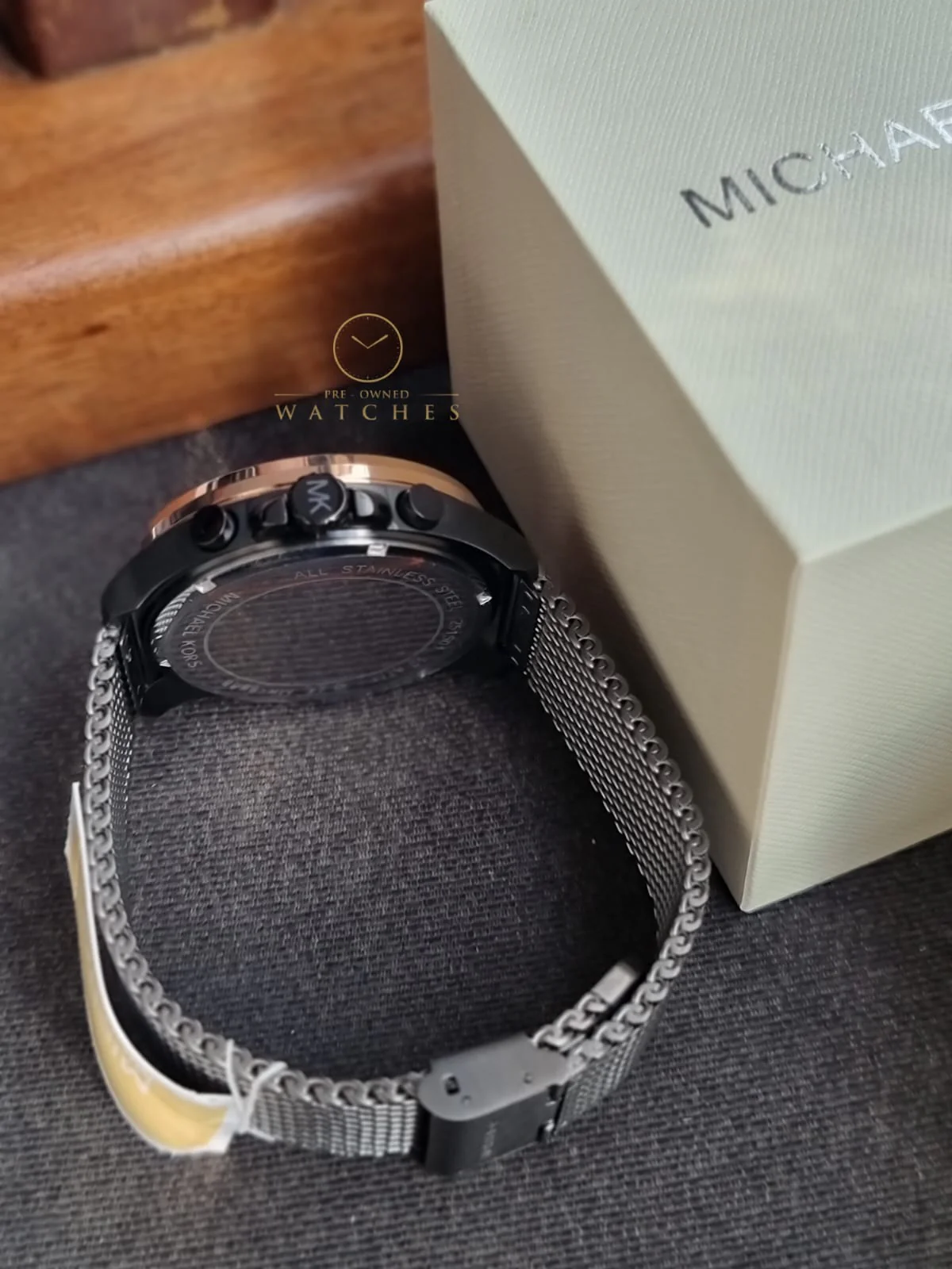 Michael Kors Men's Brecken Quartz Watch with Stainless Steel Strap MK8868 - Image 4