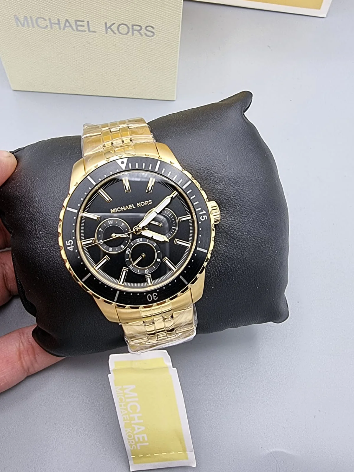 Michael Kors Men's Cunningham Multifunction Gold-tone Steel Watch MK7154 - Image 3