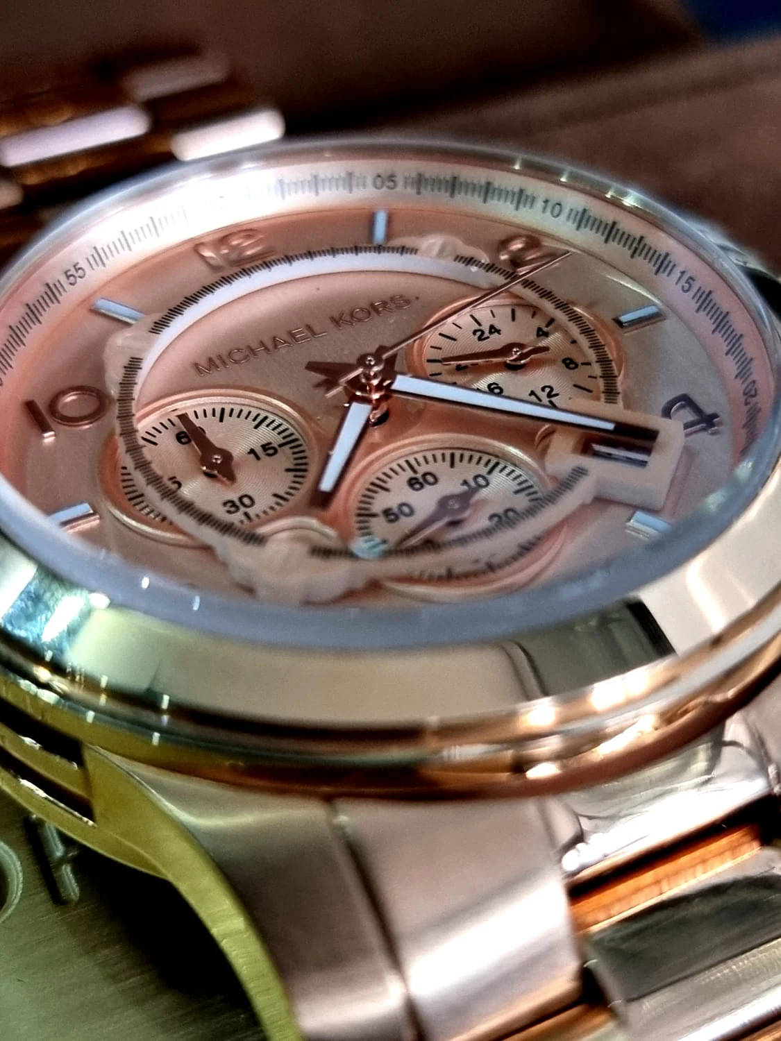 Michael Kors Men's Runway Rose Gold-Tone Watch MK8096 - Image 2