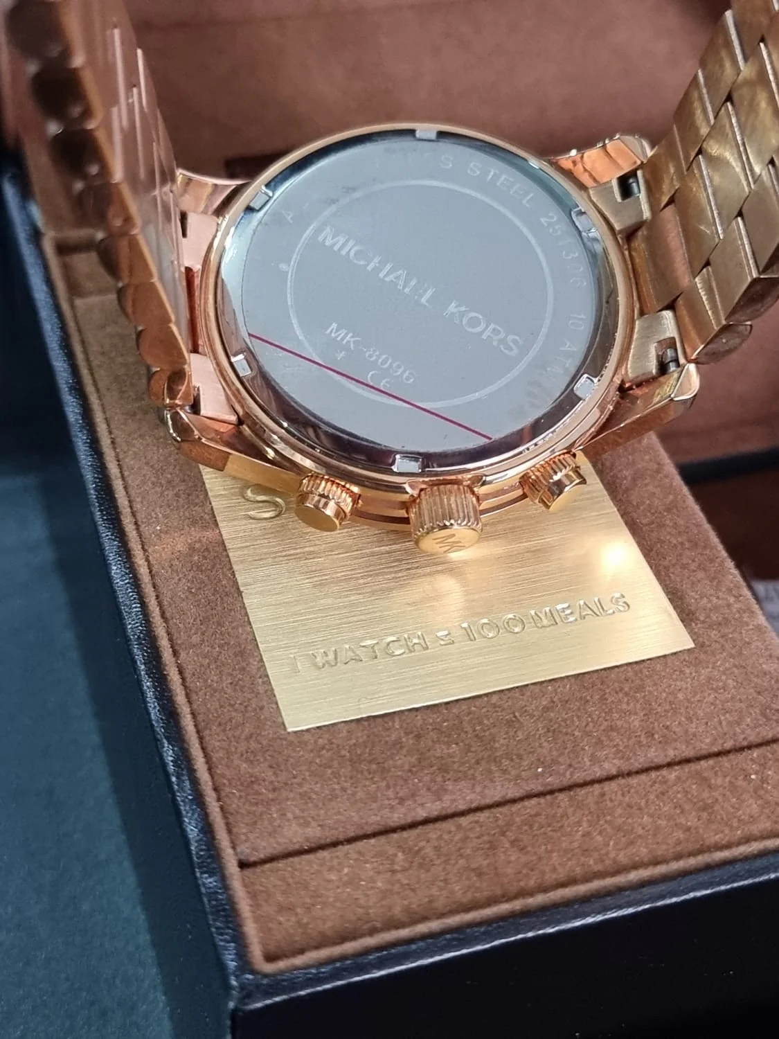 Michael Kors Men's Runway Rose Gold-Tone Watch MK8096 - Image 3