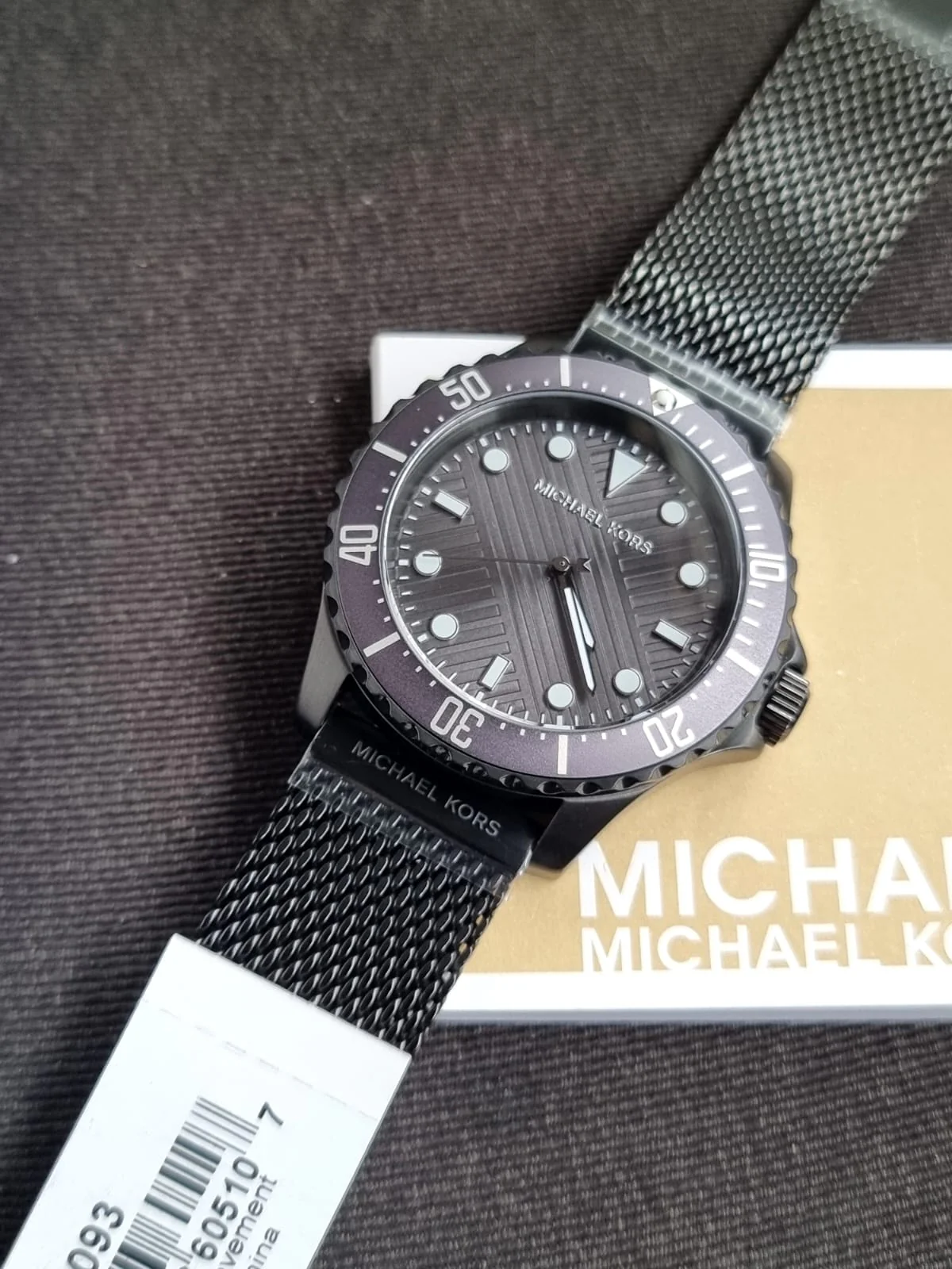 Michael Kors Men's Watch Everest 43mm Black Gunmetal MK9093
