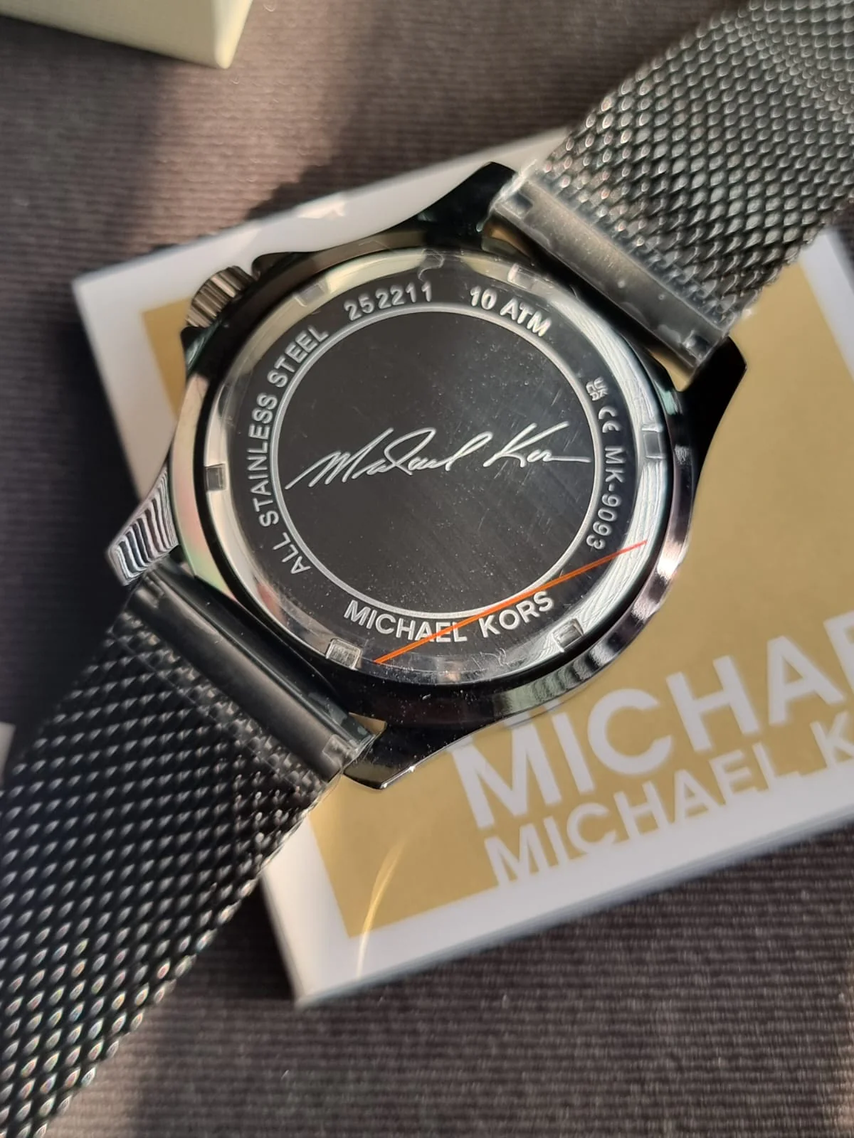 Michael Kors Men's Watch Everest 43mm Black Gunmetal MK9093 - Image 4