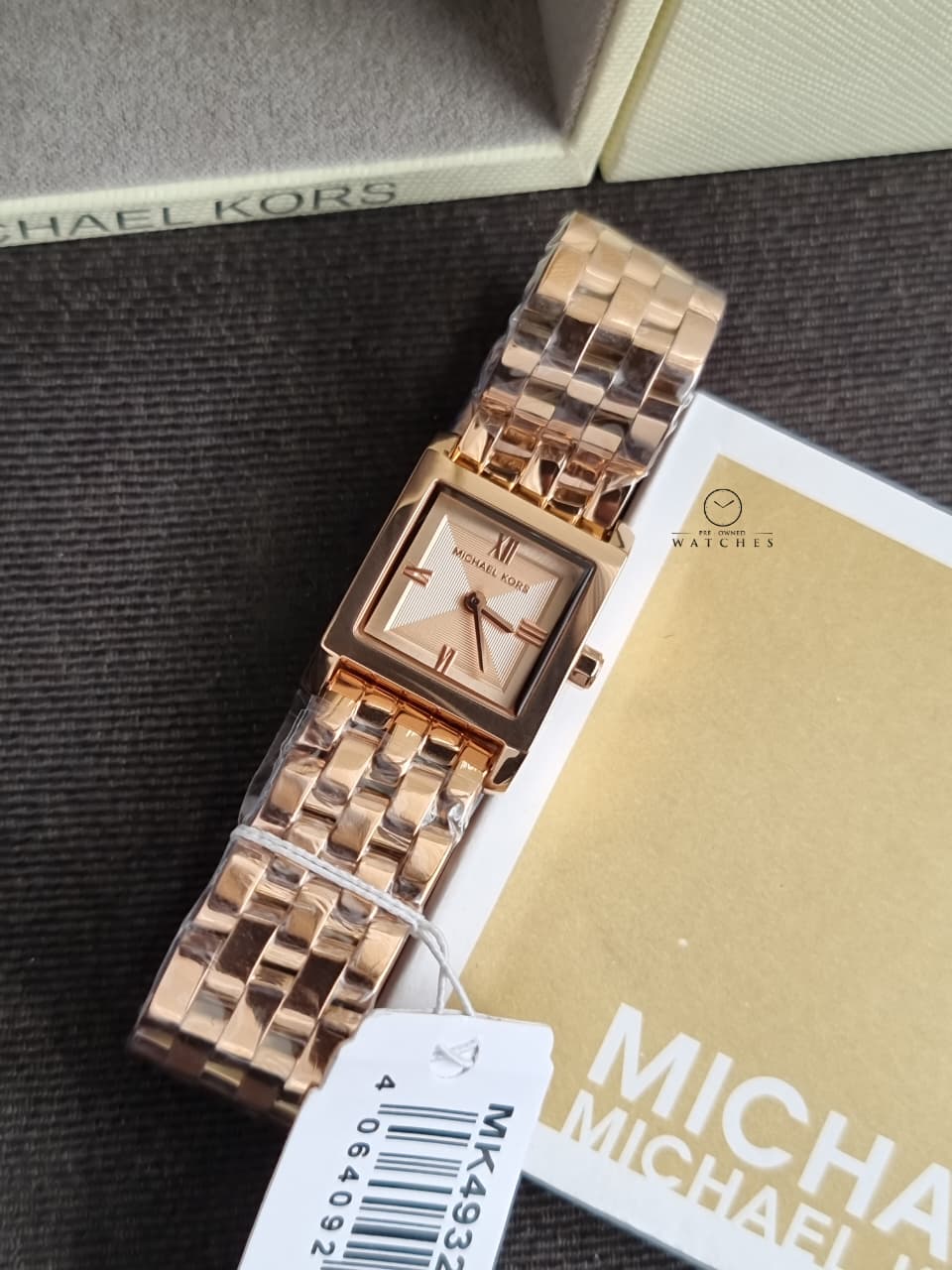 MICHAEL KORS Micro Georgie Quartz Rose Gold Dial Ladies Watch Item No. MK4932 - Image 5