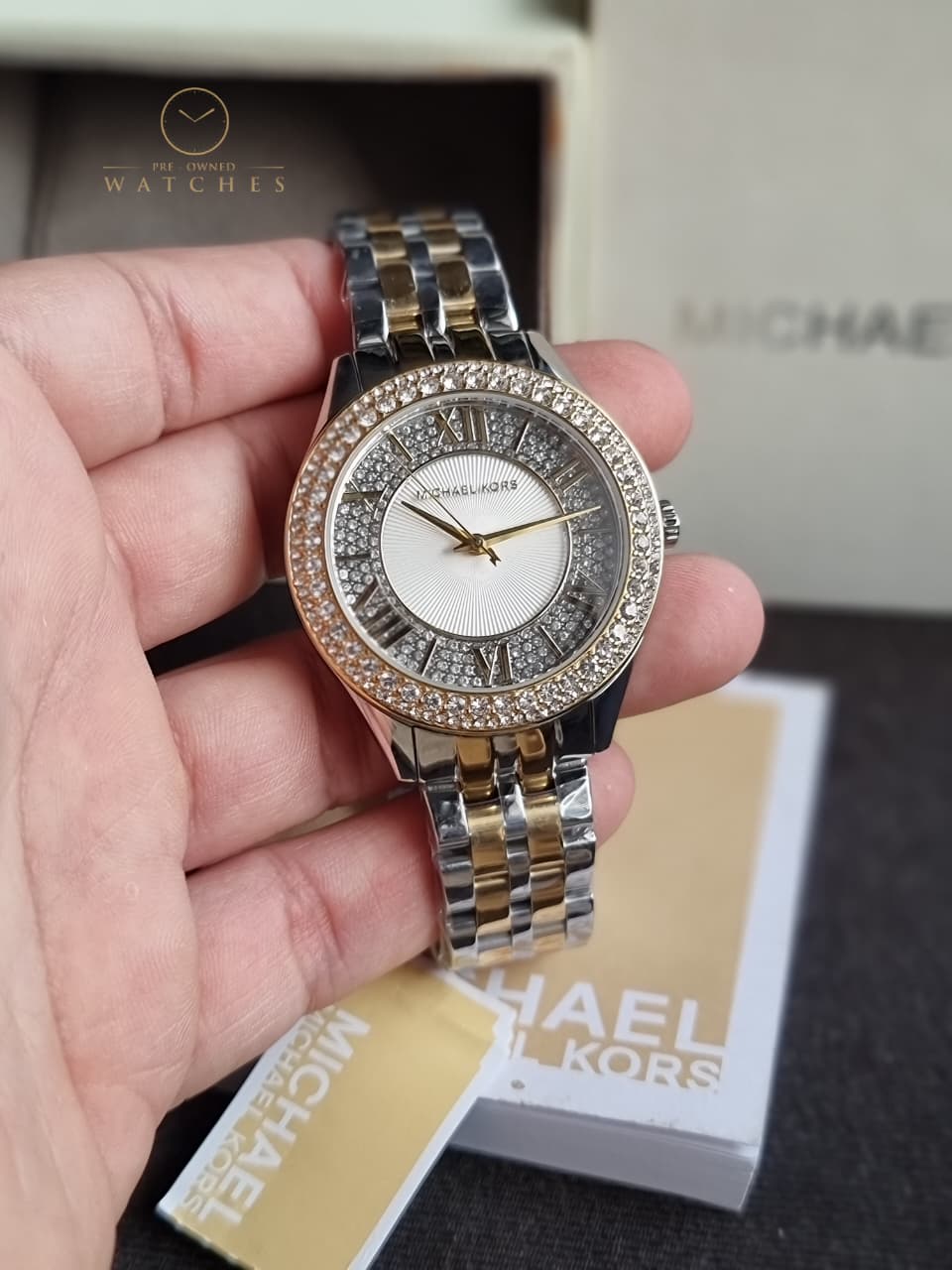 Michael Kors MK4811 Ladies Harlowe Watch - Image 5
