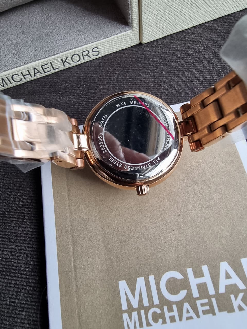 Michael Kors MK4893 Laney Ladies Stainless Steel Watch - Image 4