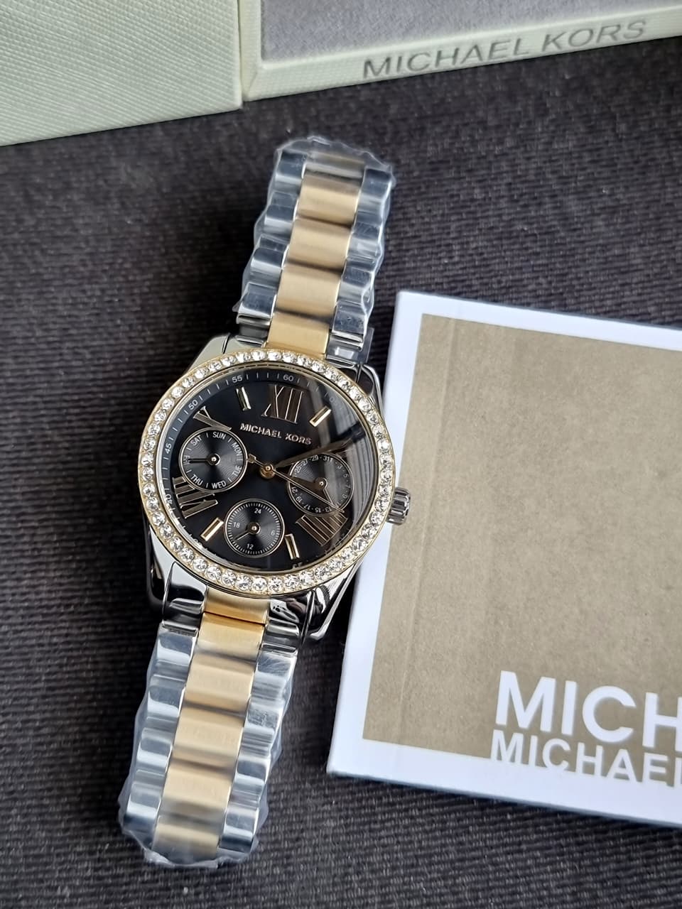 Michael Kors MK4925 Petite Women's Watch Gold Stainless Steel 33mm - Image 2