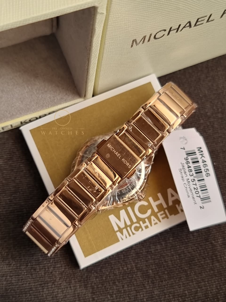 Michael Kors Outlet Sylvia Rose Gold Watch MK4656 - Image 3