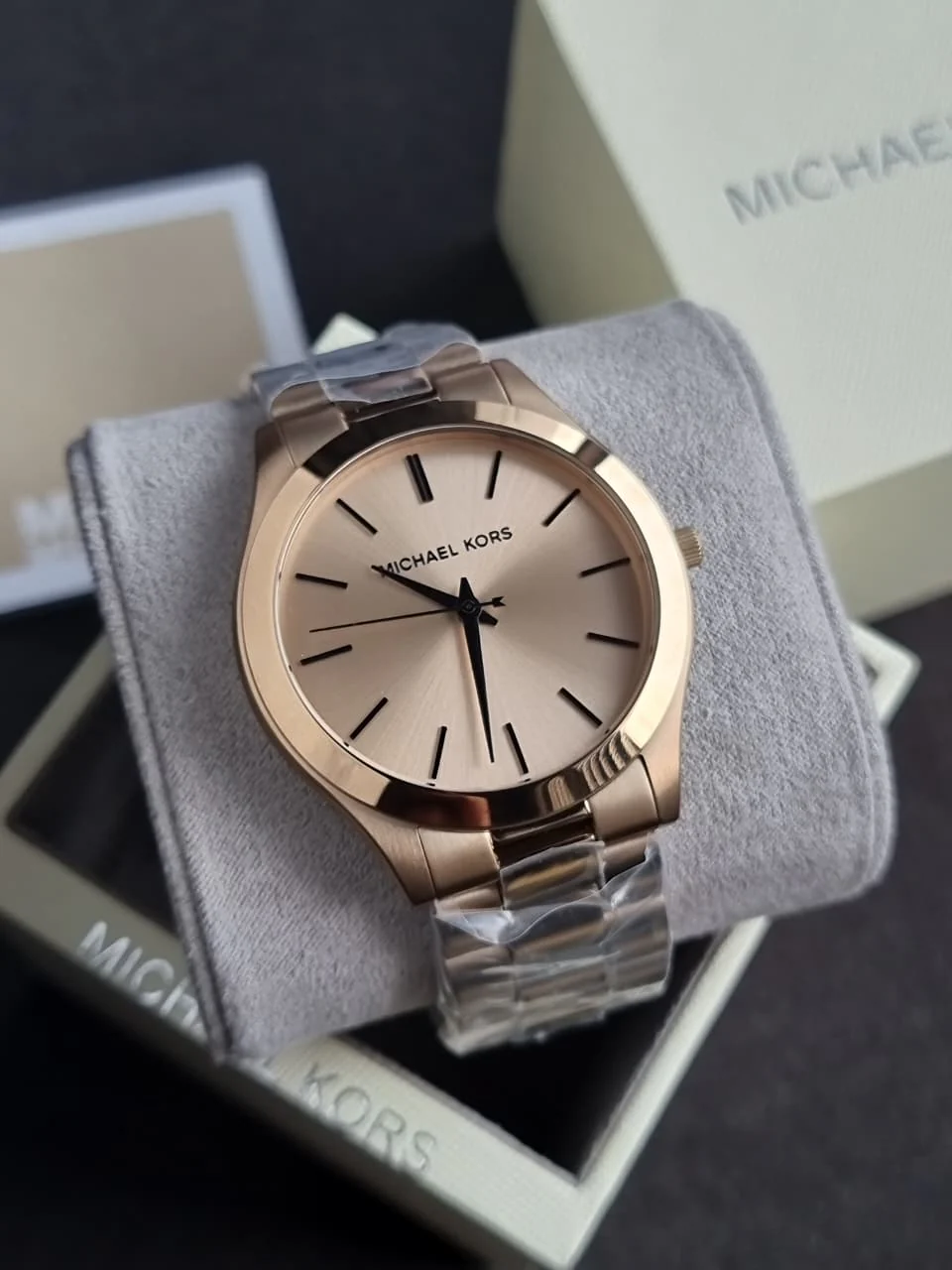 Michael Kors Oversized Slim Runway Men's Watch, Stainless Steel Watch for Men - Image 3