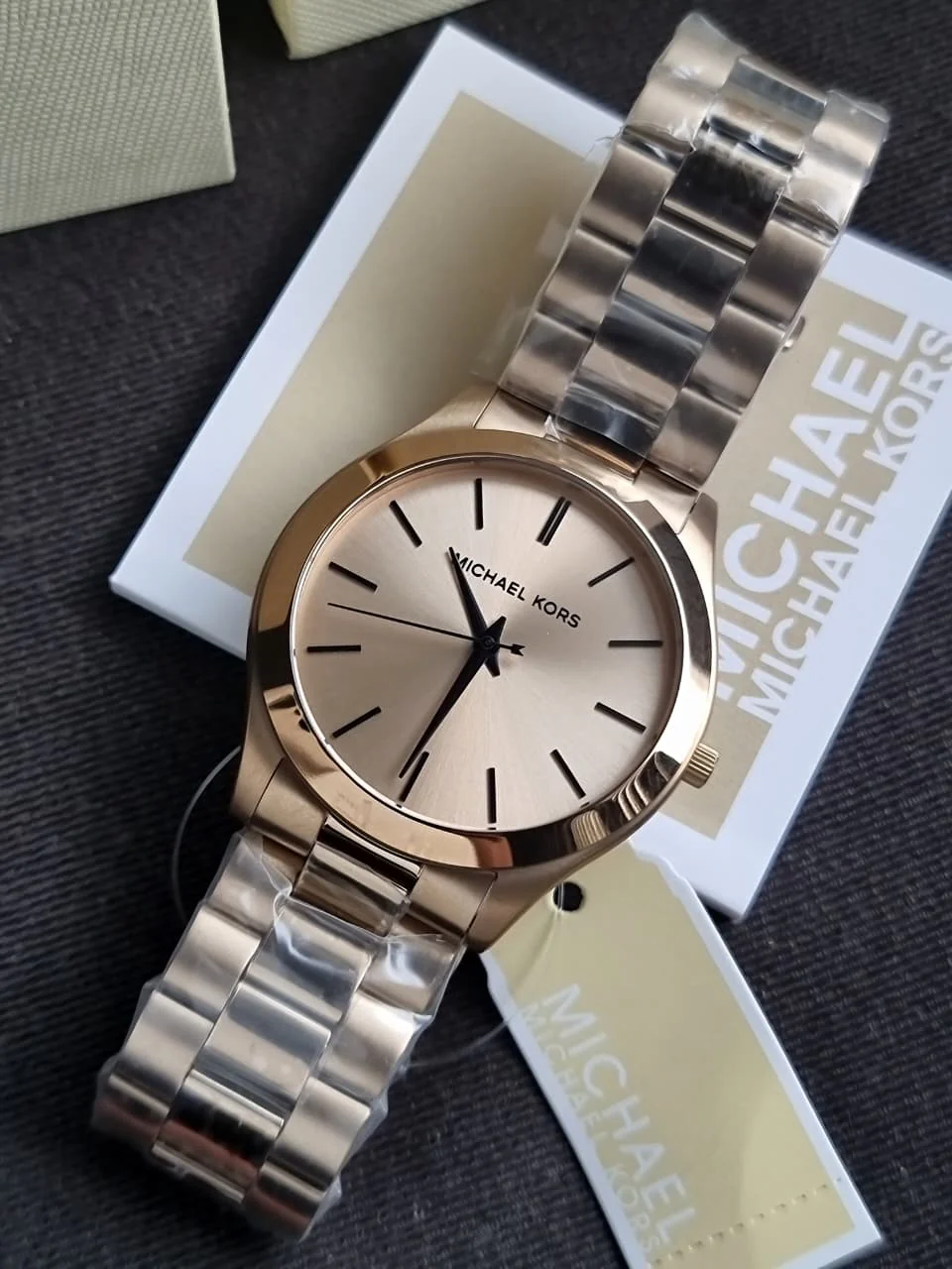 Michael Kors Oversized Slim Runway Men's Watch, Stainless Steel Watch for Men - Image 4