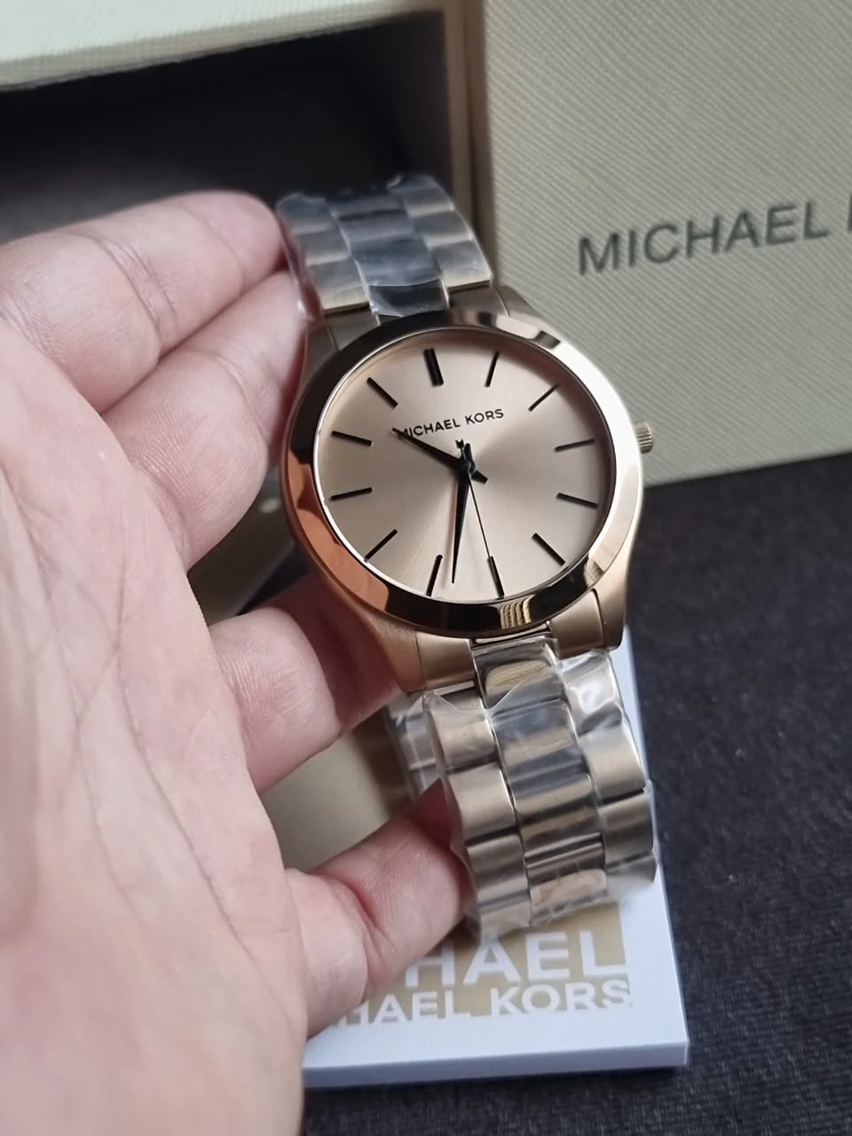 Michael Kors Oversized Slim Runway Men's Watch, Stainless Steel Watch for Men - Image 6