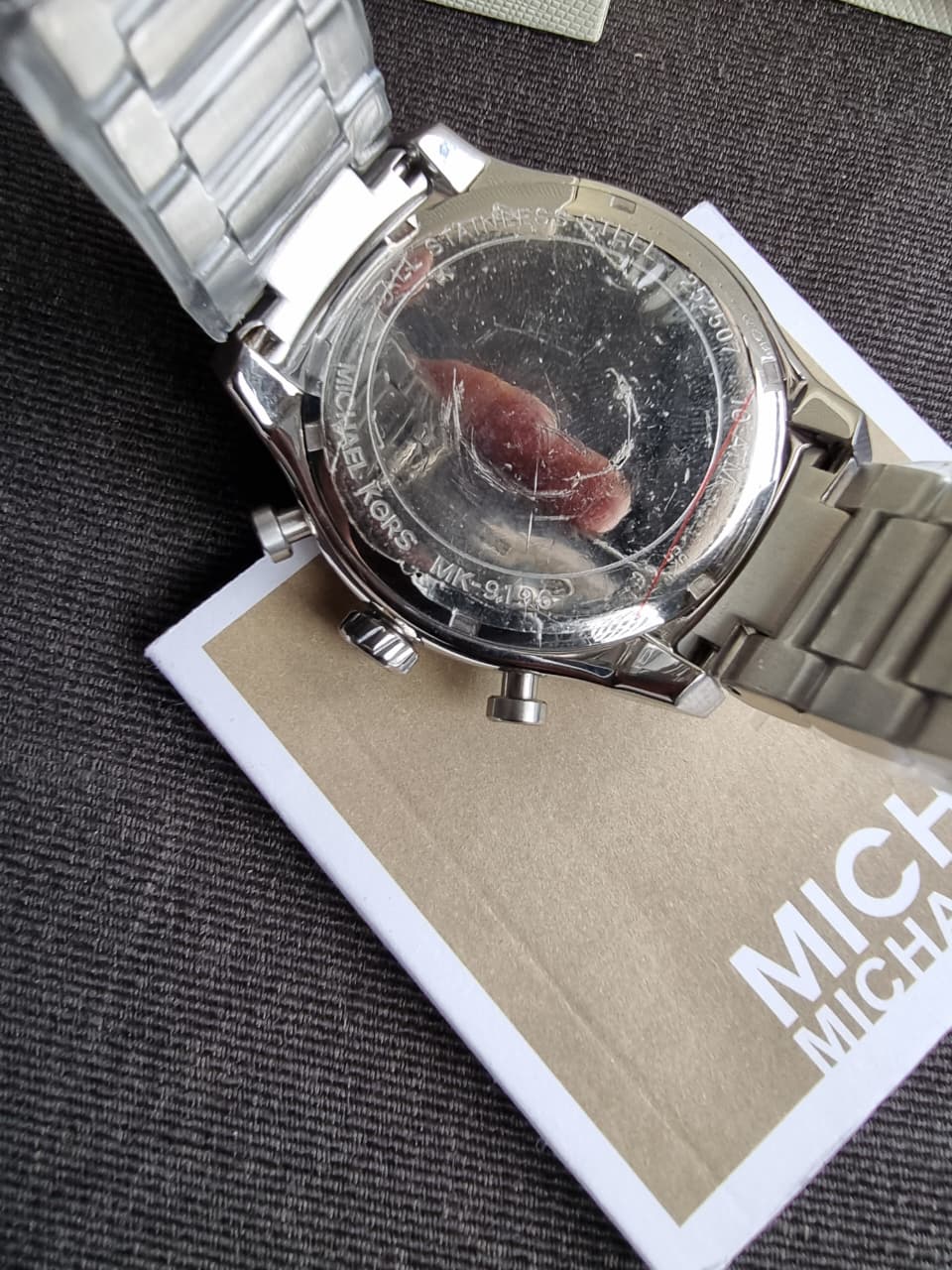 Michael Kors Panorama Chronograph watch MK9196 - Image 9