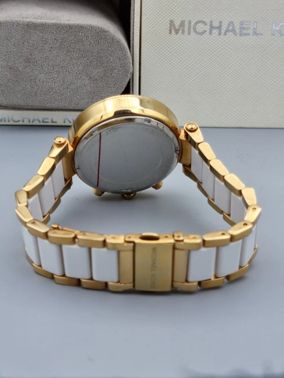 MICHAEL KORS Parker Chronograph Quartz White Dial Ladies Watch MK5774 - Image 9