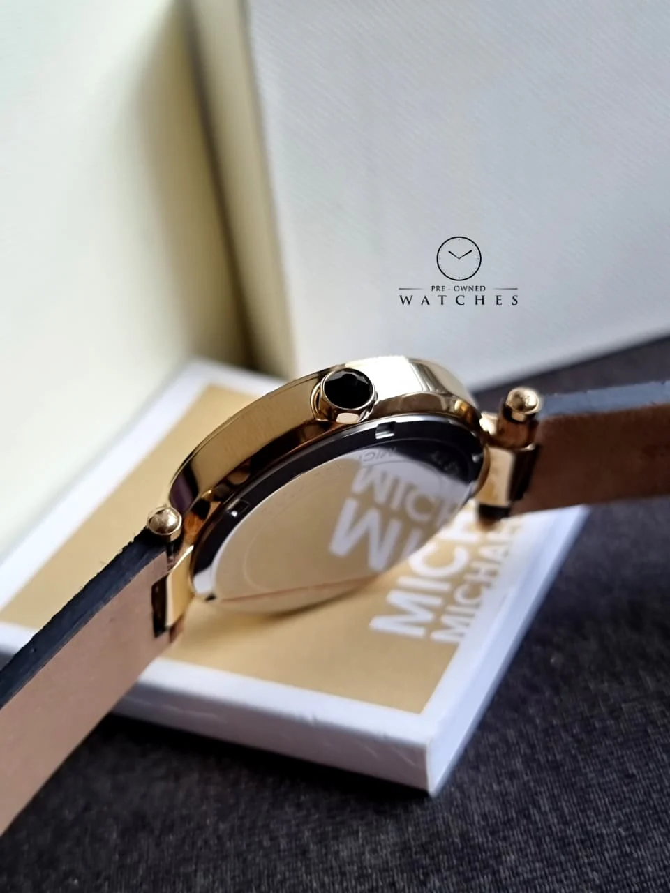 MICHAEL KORS Parker Quartz Crystal Black Dial Ladies Watch MK4723 - Image 4