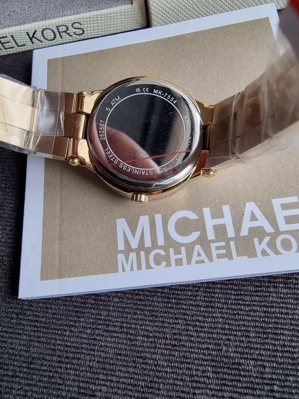 Michael Kors Petite Billie Frosted Gold-Tone Watch – MK7554 - Image 7