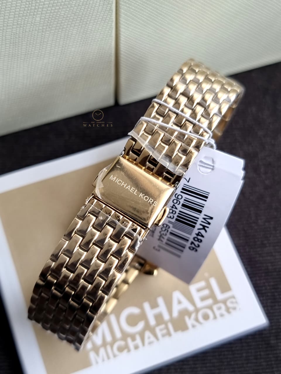 Michael Kors Ritz Rose Gold Crystal Dial Ladies Watch – MK4826 - Image 4