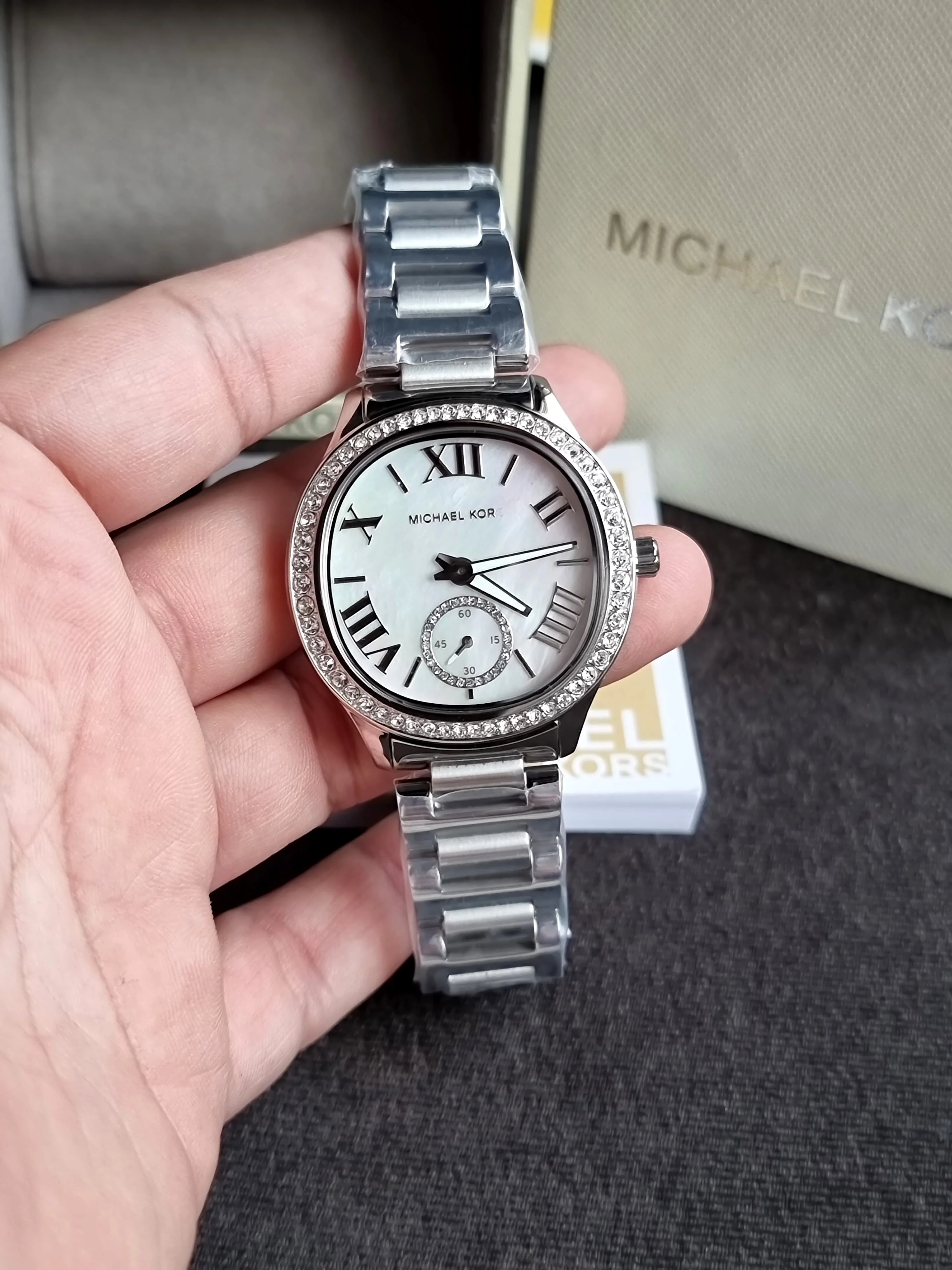 Michael Kors Sage Quartz White Dial Ladies Watch MK4807 - Image 5
