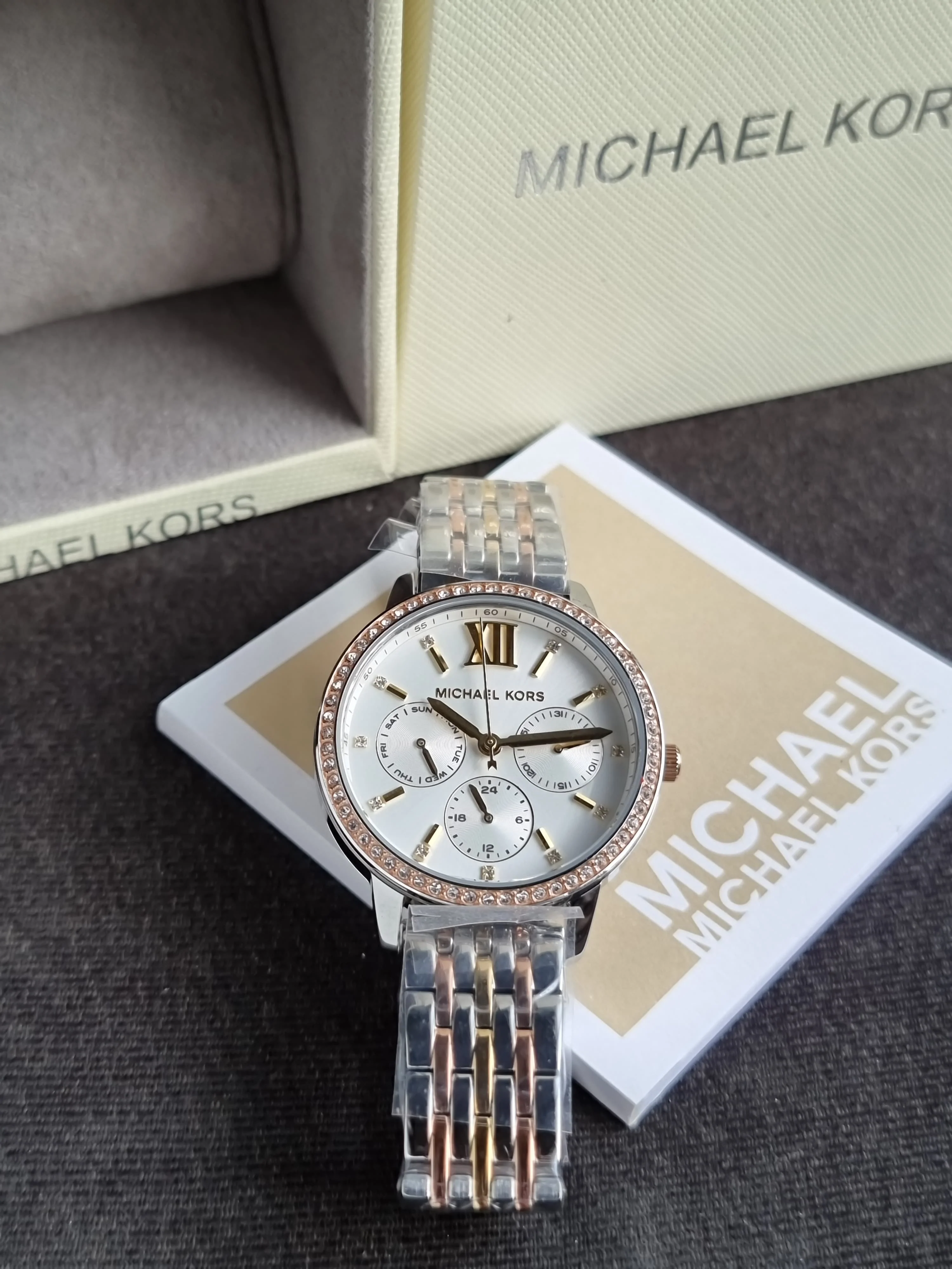 Michael Kors two Tone Ladies Watch mko1117 - Image 2