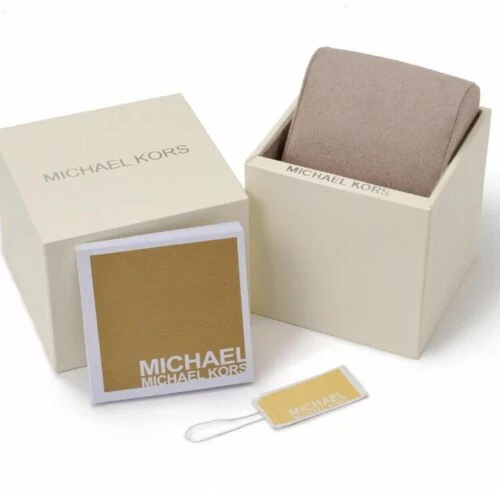 Michael Kors Unisex Quartz Stainless Steel Pearlescent Dial 43mm Watch MK6266 - Image 3
