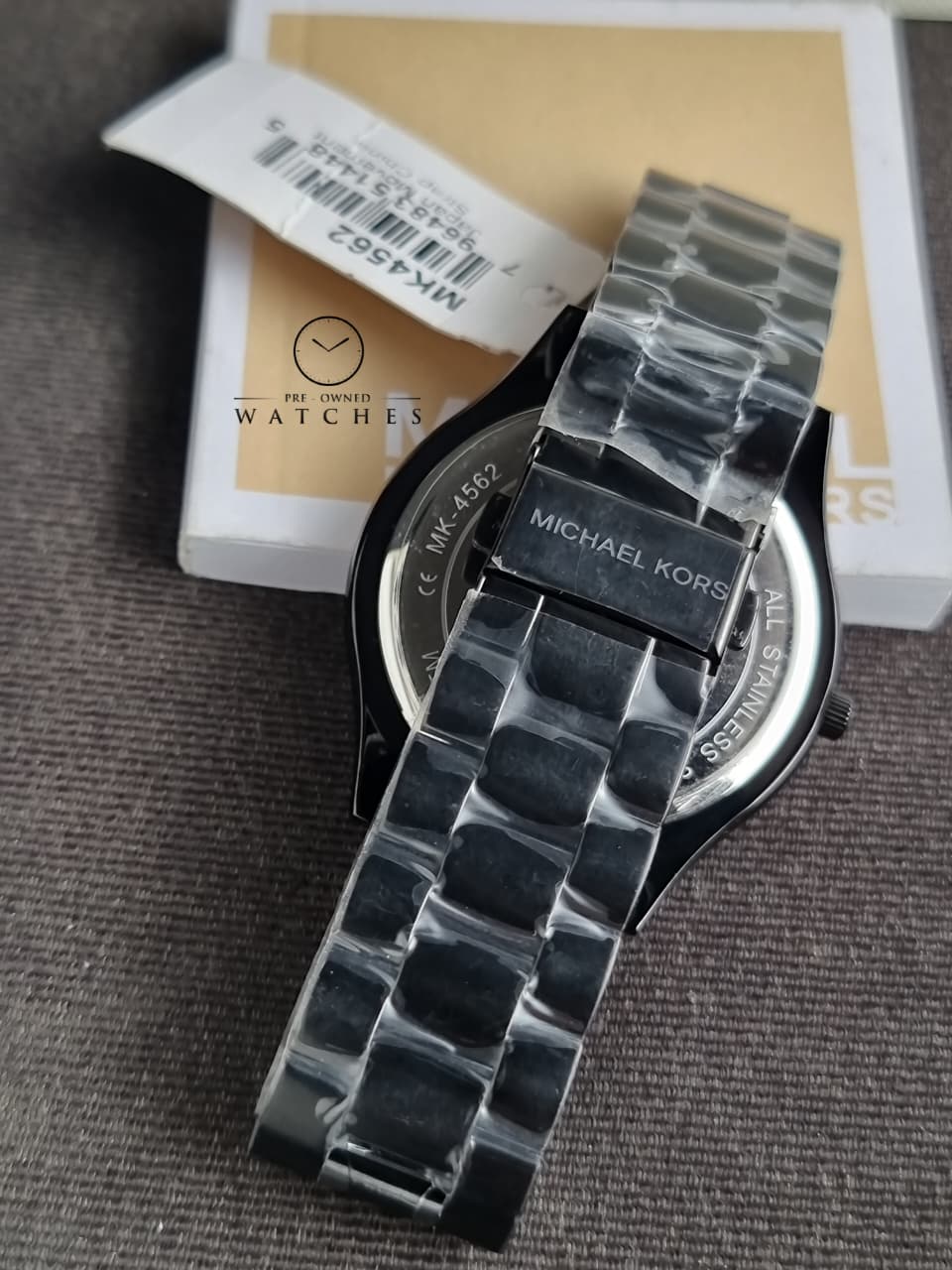 Michael Kors Women’s Quartz Black Stainless Steel Black Dial 42mm Watch MK4562 - Image 8