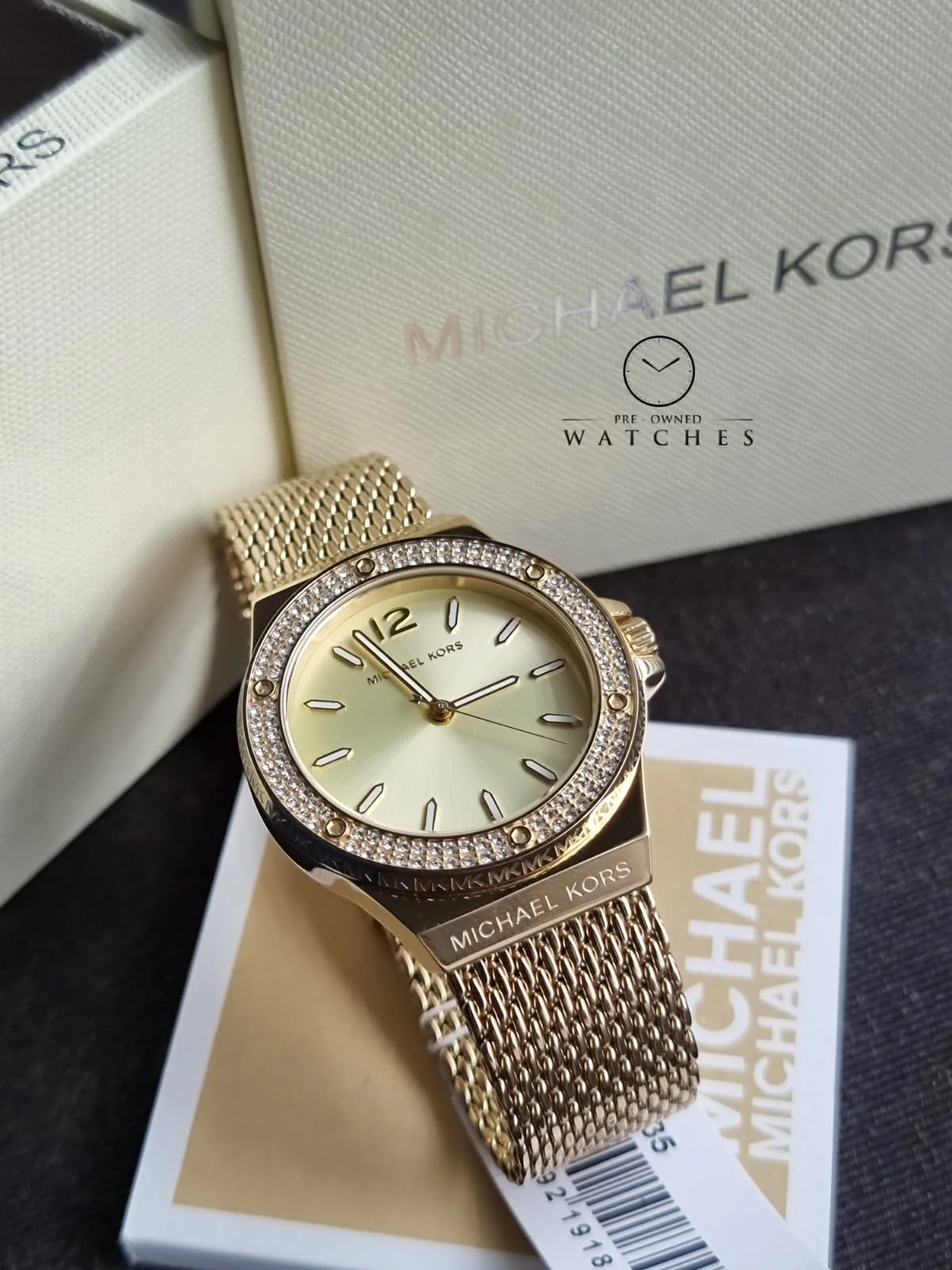 Michael Kors Women’s Quartz Gold Stainless Steel Gold Dial 37mm Watch MK7335 - Image 6