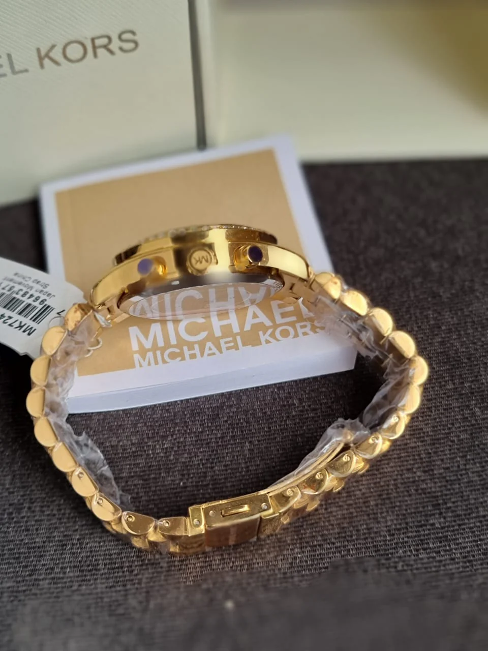 Michael Kors Women’s Quartz Gold Stainless Steel Mother Of Pearl Dial 38mm Watch MK7241 - Image 7