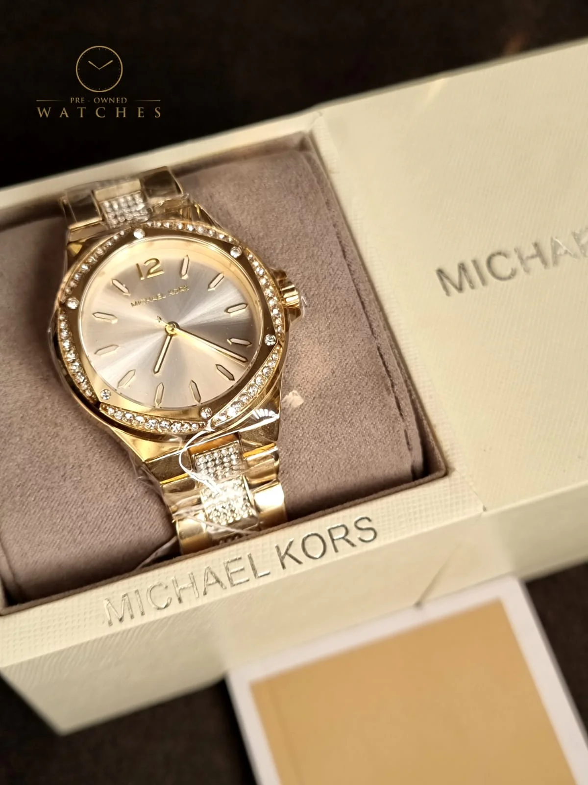 Michael Kors Women’s Quartz Gold Stainless Steel White Dial 37mm Watch MK7361 - Image 8