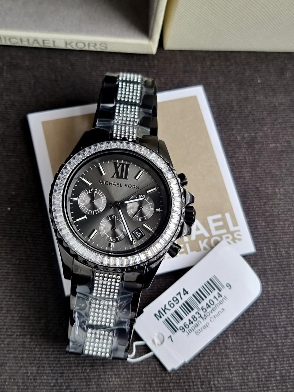Michael Kors Women’s Quartz Grey Stainless Steel Grey Dial 42mm Watch MK6974 - Image 9