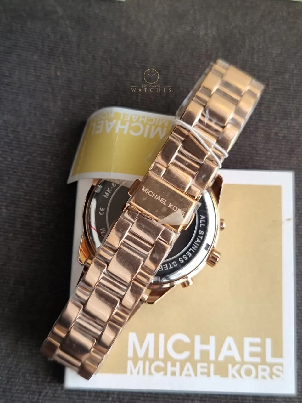 Michael Kors Women’s Quartz Rose Gold Stainless Steel Rose Gold Dial 40mm Watch MK6521 - Image 7