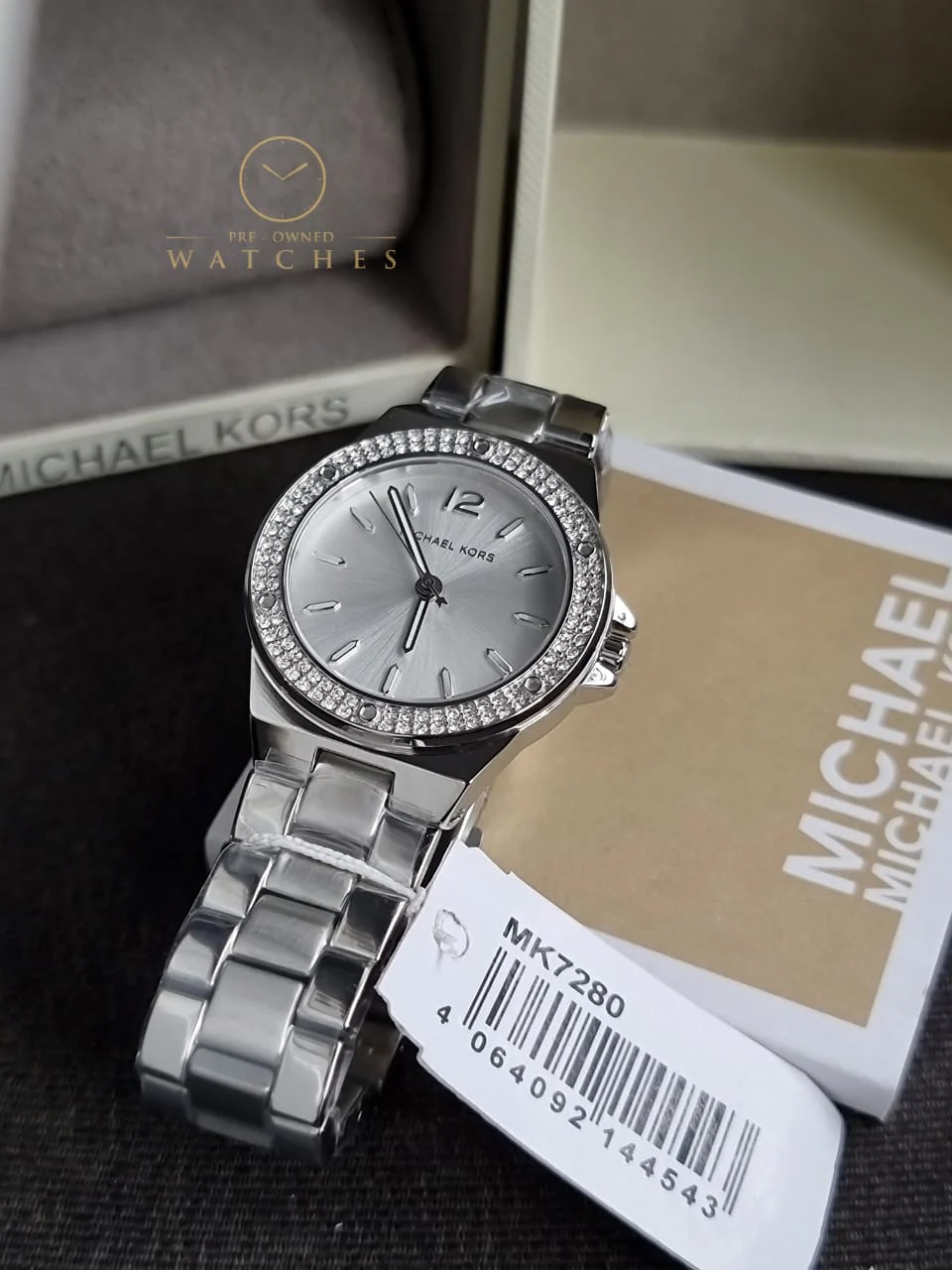 Michael Kors Women’s Quartz Silver Stainless Steel Silver Dial 33mm Watch MK7280 - Image 6