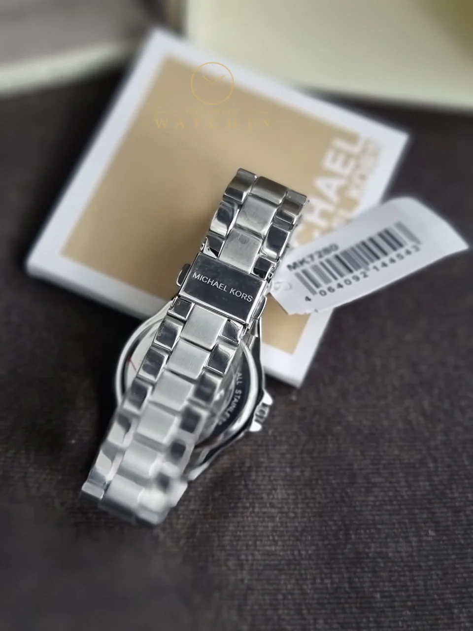 Michael Kors Women’s Quartz Silver Stainless Steel Silver Dial 33mm Watch MK7280 - Image 7