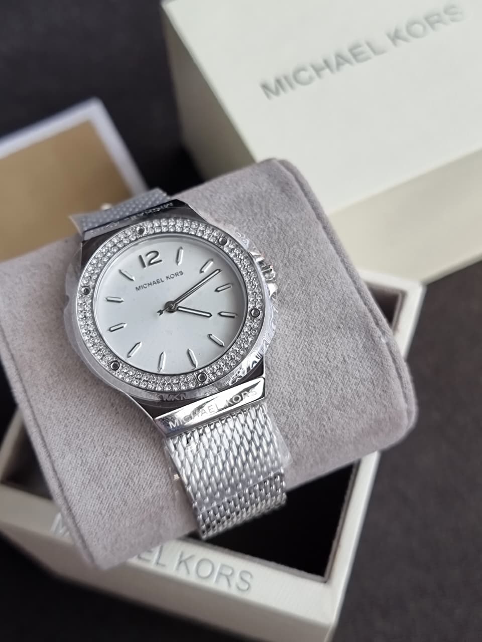 Michael Kors Women’s Quartz Silver Stainless Steel Silver Dial 37mm Watch MK7337 - Image 11