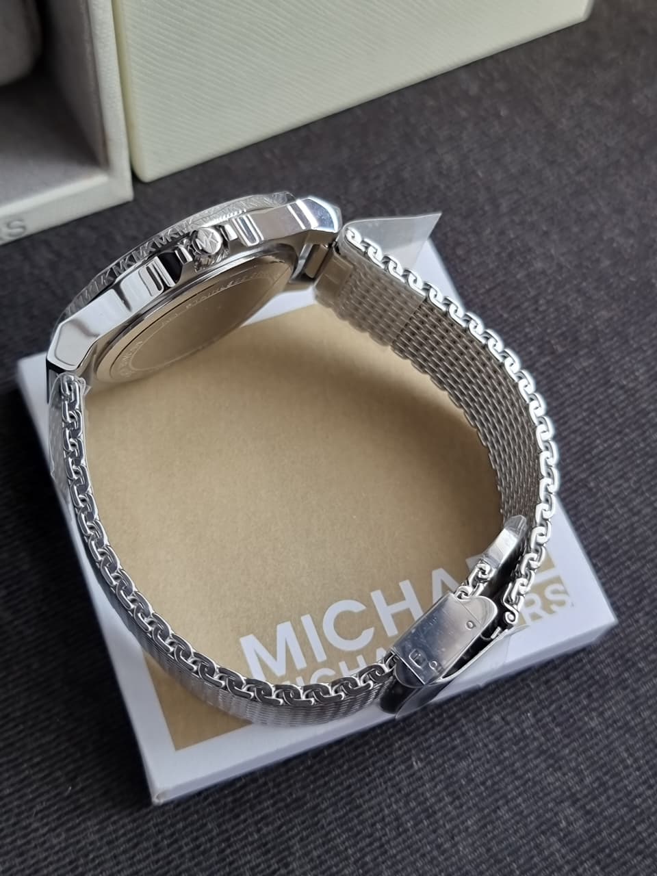 Michael Kors Women’s Quartz Silver Stainless Steel Silver Dial 37mm Watch MK7337 - Image 12