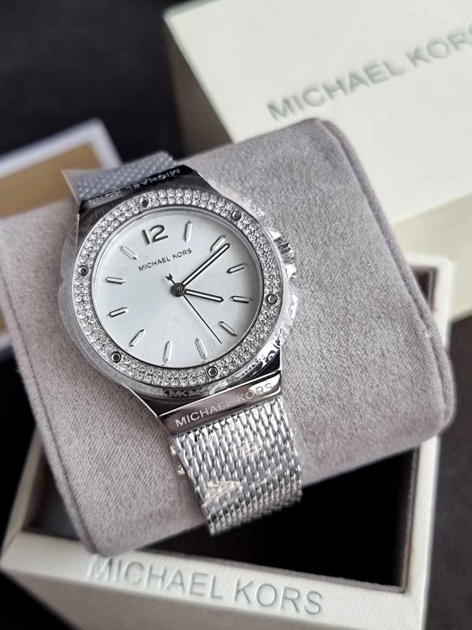 Michael Kors Women’s Quartz Silver Stainless Steel Silver Dial 37mm Watch MK7337 - Image 6