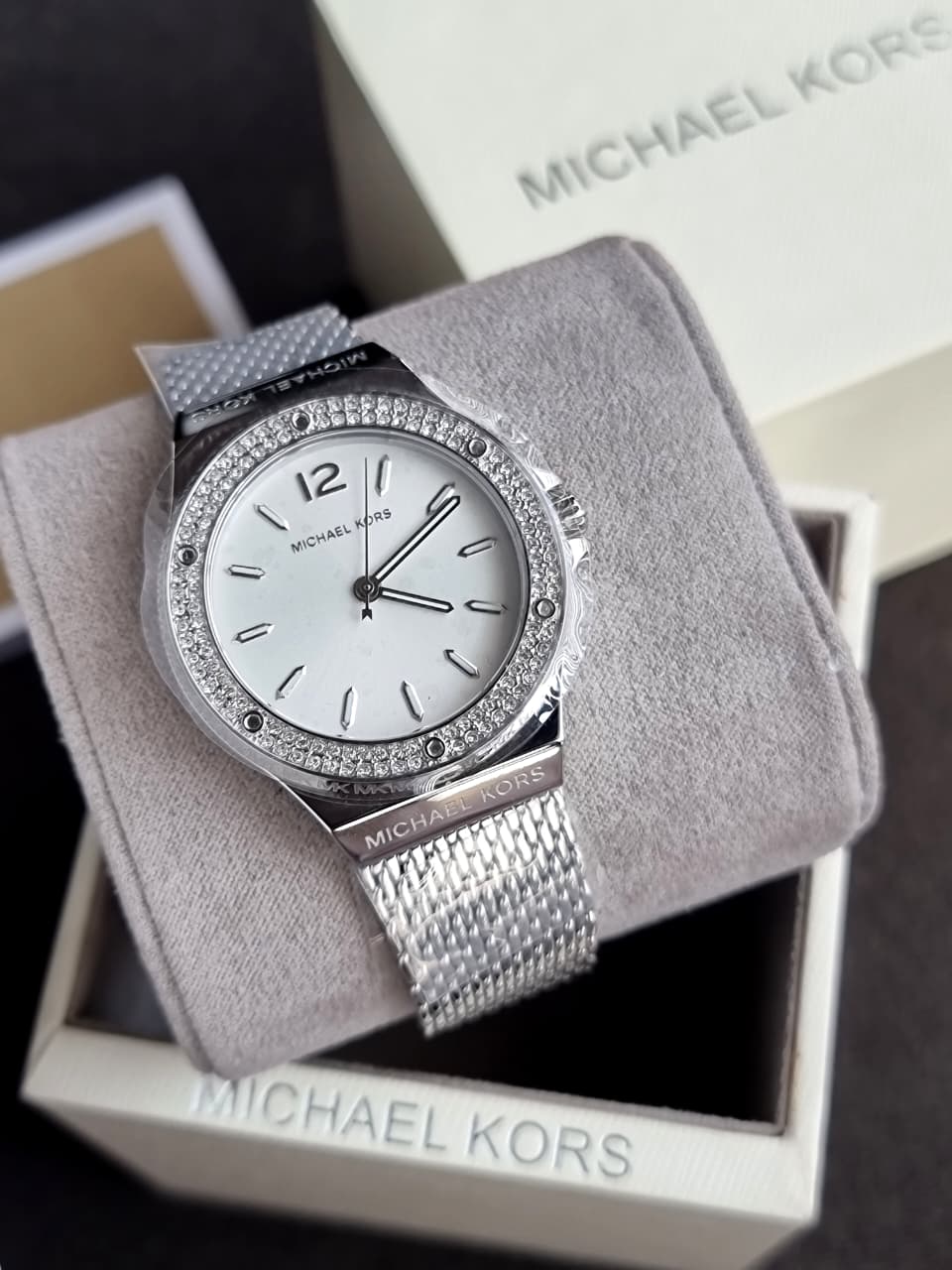 Michael Kors Women’s Quartz Silver Stainless Steel Silver Dial 37mm Watch MK7337 - Image 9