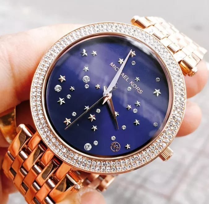 Michael Kors Women’s Quartz Stainless Steel Blue Dial 39mm Watch MK3728 - Image 6