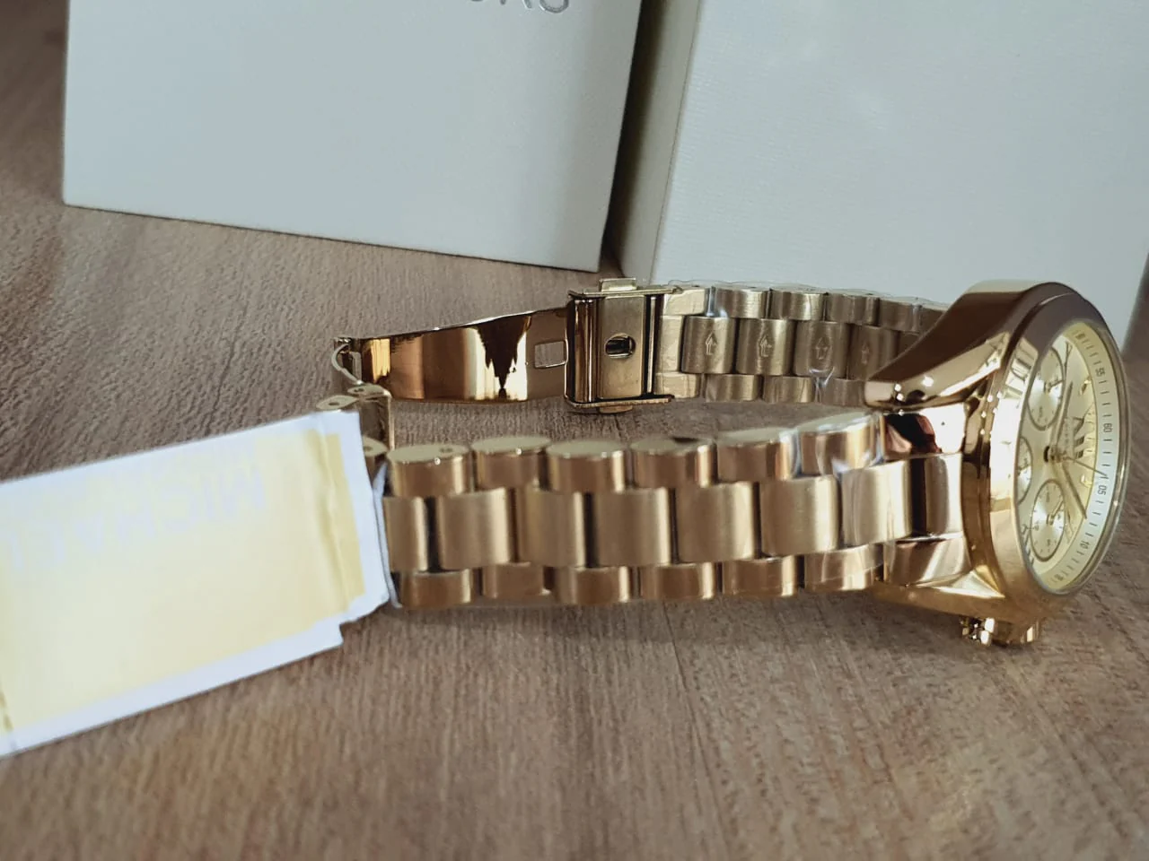 Michael Kors Women’s Quartz Stainless Steel Gold 35mm Watch MK5798 - Image 8