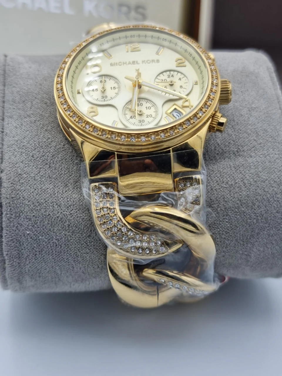 Michael Kors Women’s Quartz Stainless Steel Gold Dial 38mm Watch MK3150 - Image 6