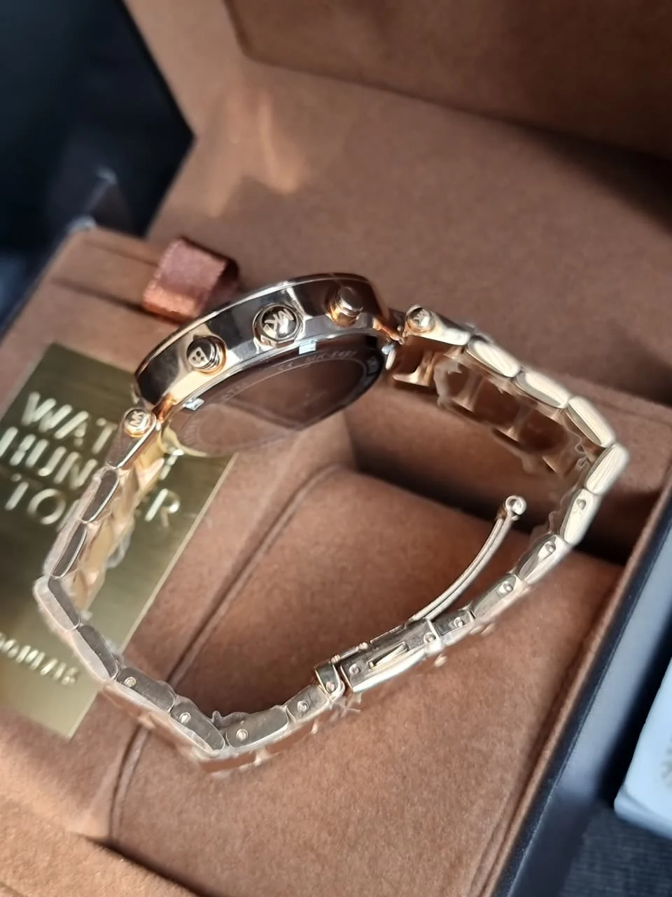 Michael Kors Women’s Quartz Stainless Steel Mother of pearl Dial 39mm Watch MK5491 - Image 4