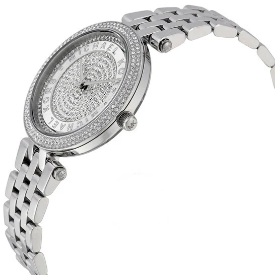 Michael Kors Women’s Quartz Stainless Steel Silver Dial 33mm Watch MK3476 - Image 2