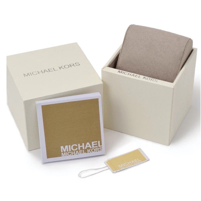 Michael Kors Women’s Quartz Stainless Steel Silver Dial 33mm Watch MK3476 - Image 3