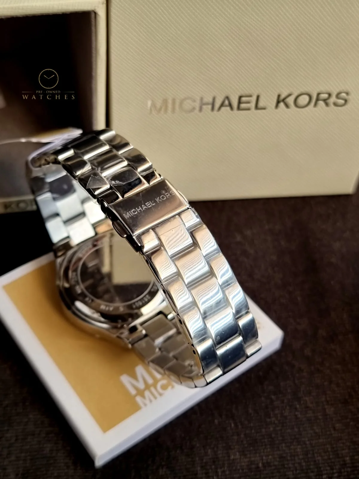 Michael Kors Women’s Quartz Stainless Steel Silver Dial 37mm Watch MK7234 - Image 5
