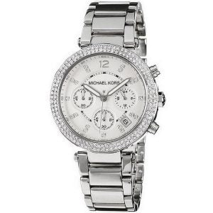 Michael Kors Women’s Quartz Stainless Steel Silver Dial 39mm Watch MK5353 - Image 2