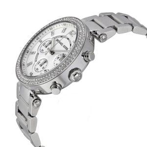 Michael Kors Women’s Quartz Stainless Steel Silver Dial 39mm Watch MK5353 - Image 3