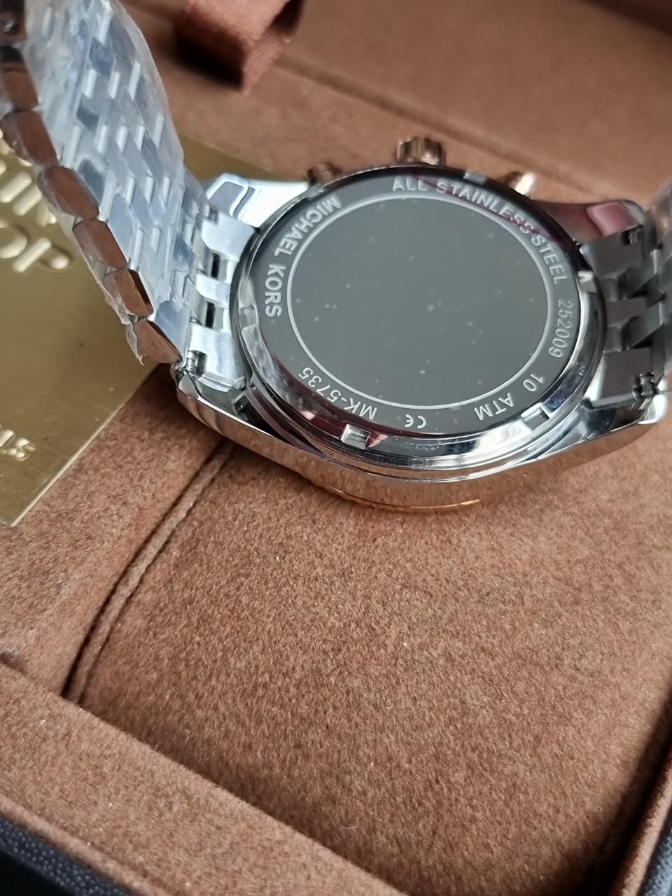 Michael Kors Women’s Quartz Stainless Steel Strap Silver Dial 38mm Watch MK5735 - Image 2