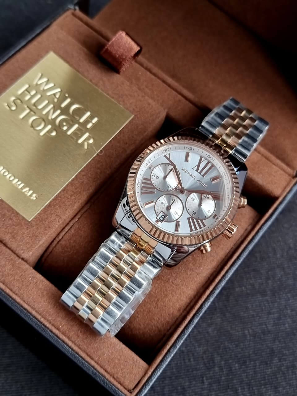 Michael Kors Women’s Quartz Stainless Steel Strap Silver Dial 38mm Watch MK5735 - Image 7